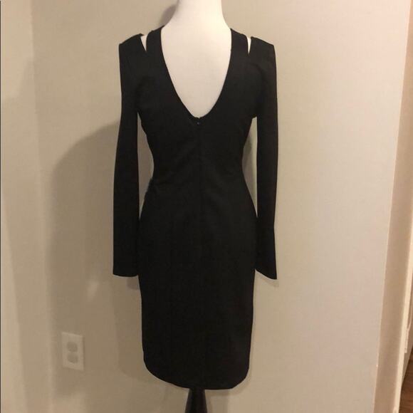 Alexia Admor Dress Cutout Shoulder Open Back Black - Picture 6 of 8